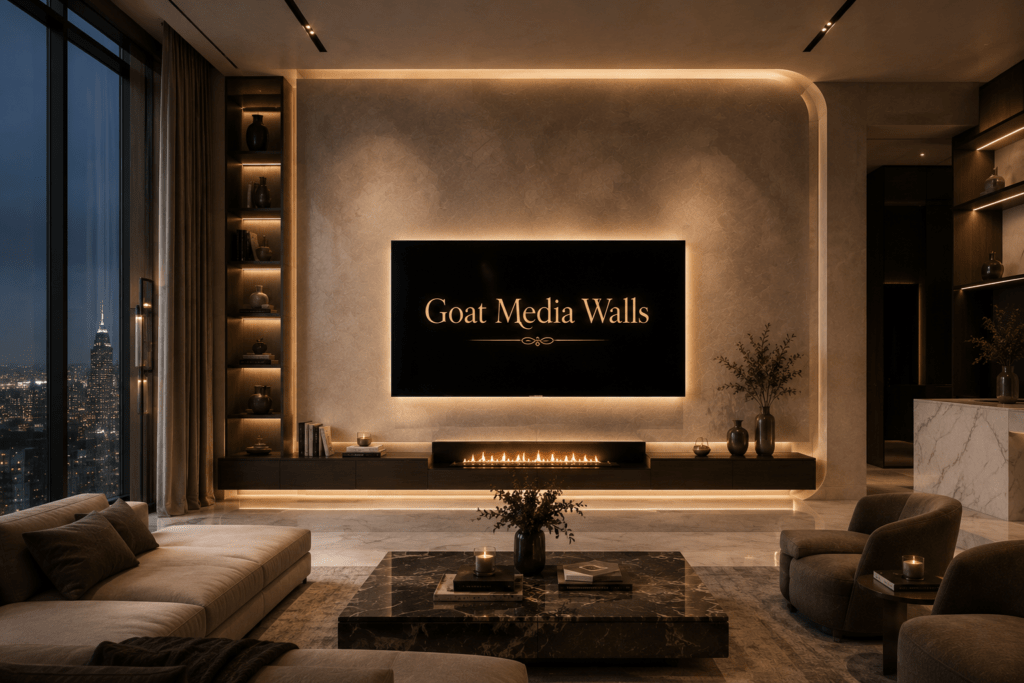 Luxury Media Wall